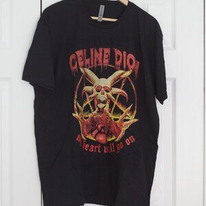Celine Dion "My Heart Will Go On" Metal T-Shirt